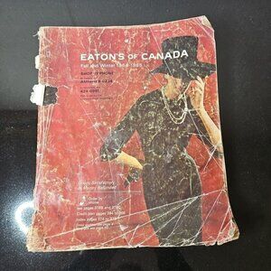 Eatons Of Canada Fall Winter 1965 Catalog Fashion Auto Kitchen Bath Appliances